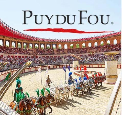 Studio Le Pavachon, Piscine Familiale Chauffee - A 3 Min Du Puy Du Fou Les Épesses Zewnętrze zdjęcie